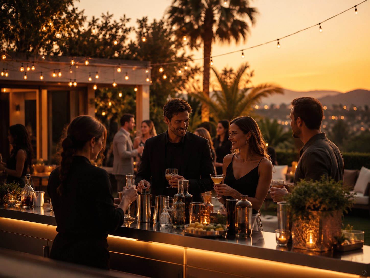 Private party bar service