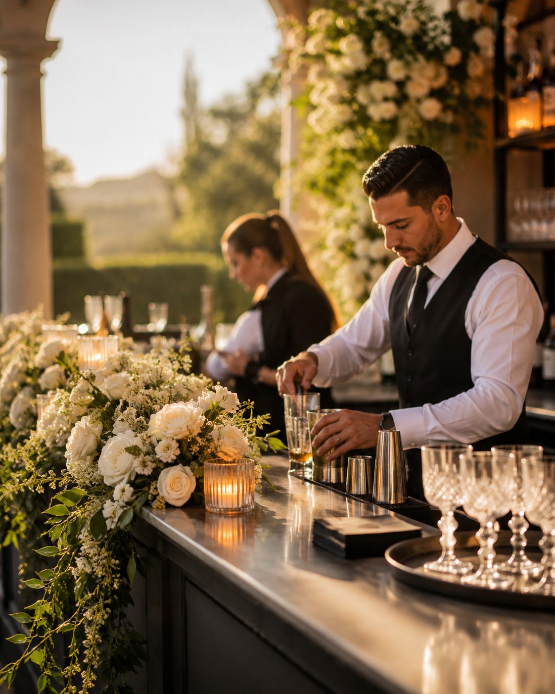 Wedding hospitality support
